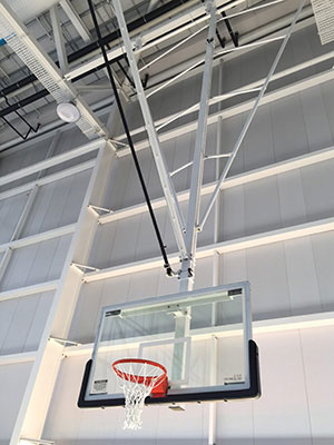 Ceiling-mounted Basketball Systems